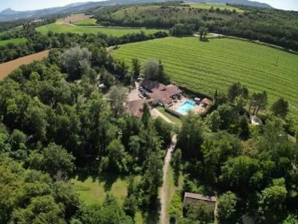 Camping La Vaugelette - Drome Montclar-sur-Gervanne Buitenkant foto